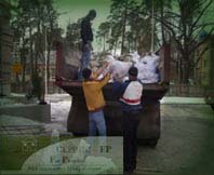 Вывоз мусора КАМАЗом